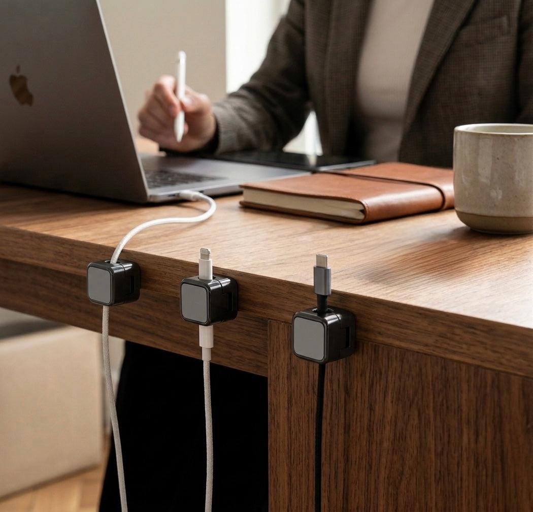 Magnetic Cable Organiser Gadgetryo