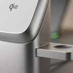 Close-up of the Qi2 3-in-1 wireless charger charging surface.