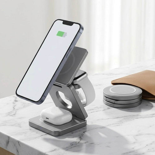 3-in-1 Travel Wireless Charger Stand Gadgetryo