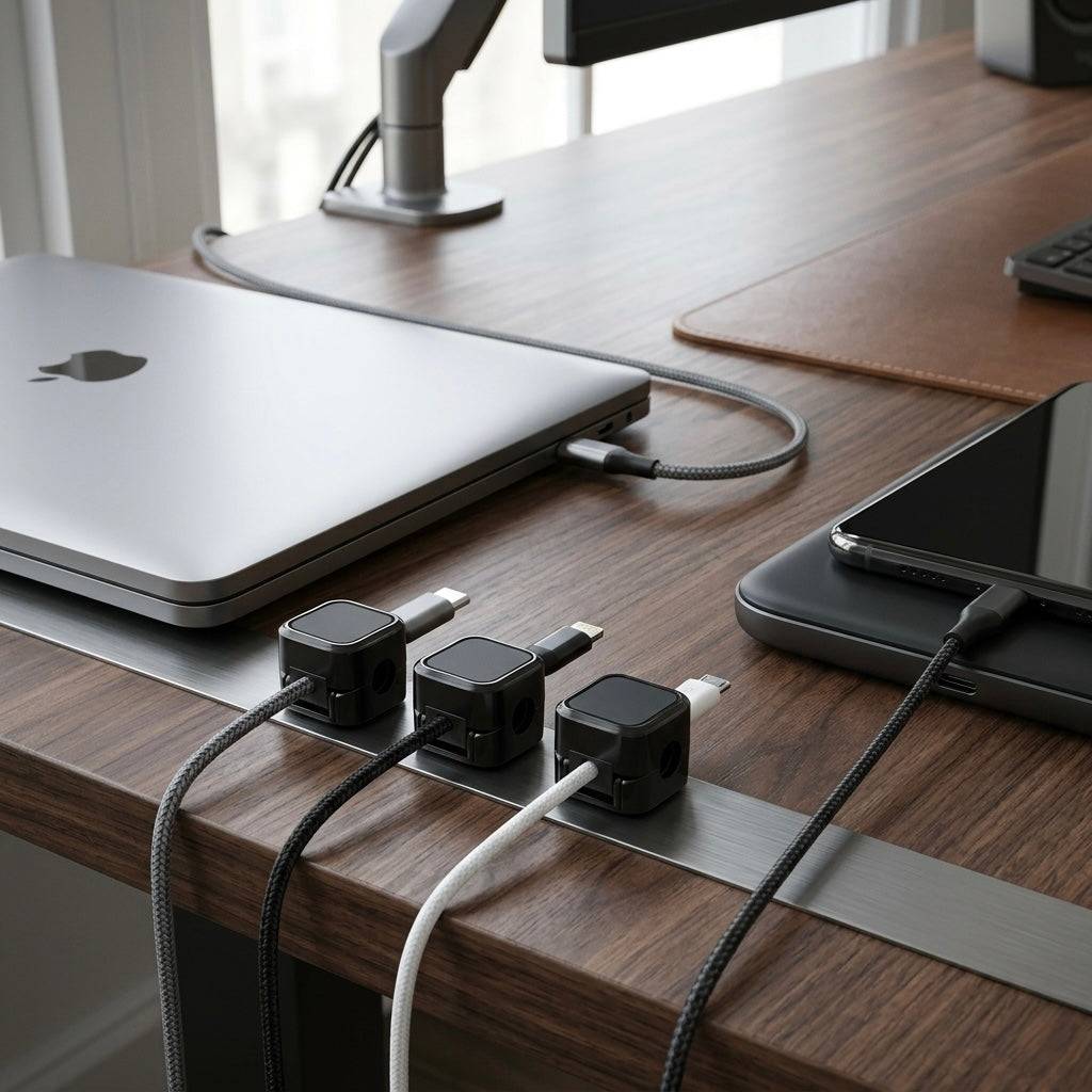 Magnetic Cable Organiser Gadgetryo