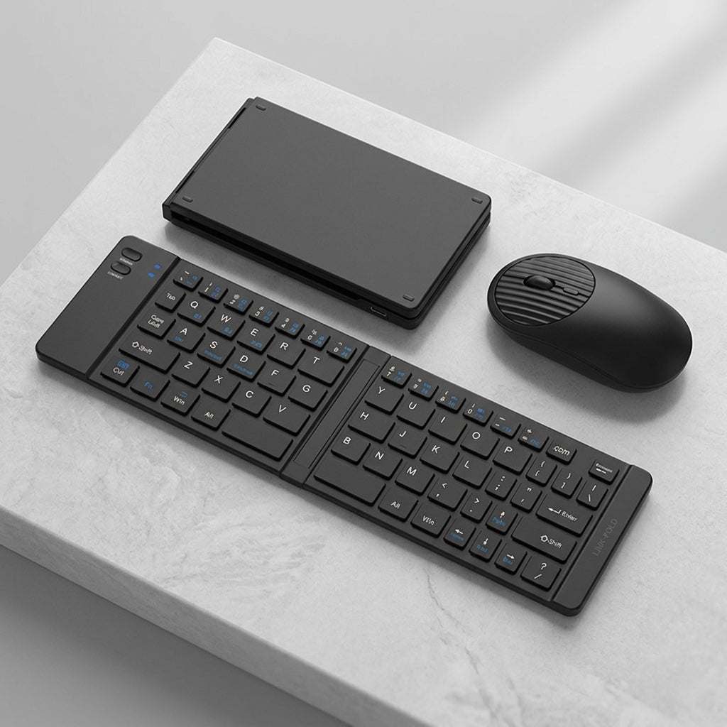 Foldable Wireless Keyboard & Mouse Set