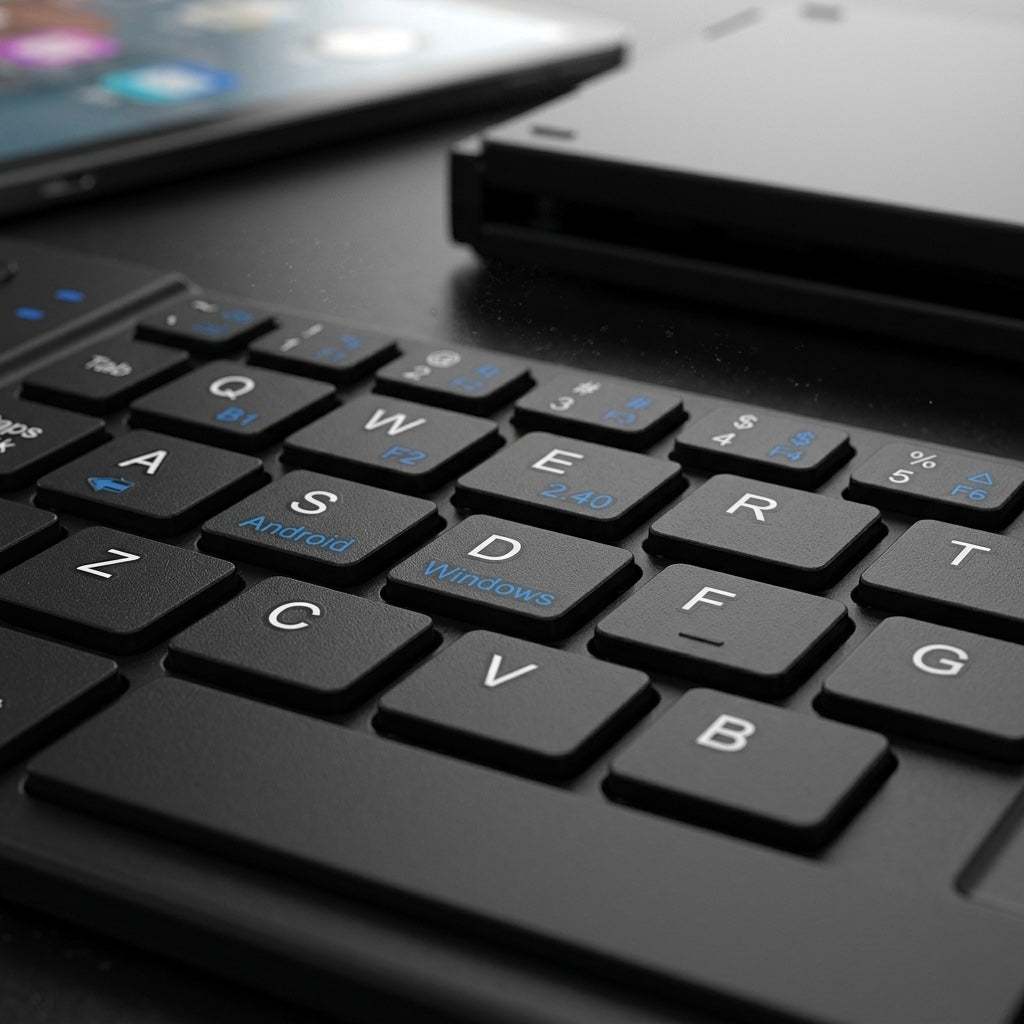 Foldable Wireless Keyboard & Mouse Set